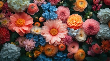 Fototapeta premium Floral themes for professional marketing materials