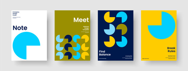 Modern Brochure Layout. Isolated Book Cover Design. Geometric Flyer Template. Banner. Background. Business Presentation. Report. Poster. Leaflet. Brand Identity. Magazine. Journal. Advertising