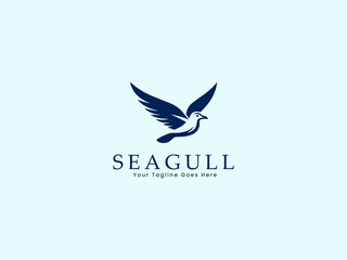 seagull logo design for company