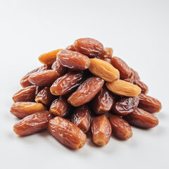 Natural delicious Dates in Clean Background