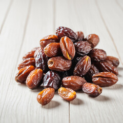 Natural delicious Dates in Clean Background