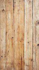Fototapeta premium Beige Oak Wood Background Top View