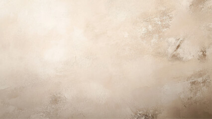 A bathroom featuring a toilet with a brown wall as the backdrop. Panorama of Old cement wall painted white, peeling paint texture and background.