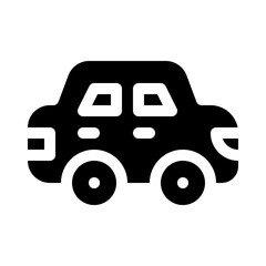 car glyph icon