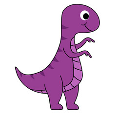 Cute Dinosaur Illustration