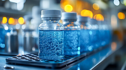 Cutting-Edge Bioreactor Laboratory Cultivating Cell Cultures for Biotechnology Research
