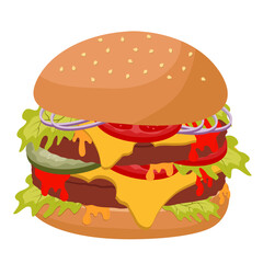 Hamburger Illustration