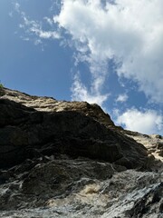 rocks in the mountains