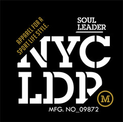 TYPOGRAPHY AND EMBLEM LOGO DESIGN FOR T-SHIRT CONCEPT OR OTHER USE