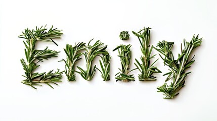 Personalized postcard perfect for decor created in Rosemary Typography.