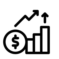 economic line icon