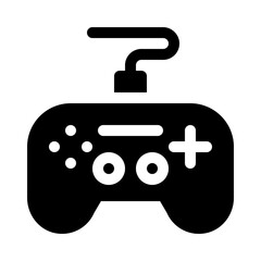 joystick glyph icon