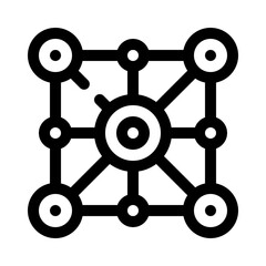 Obraz premium connection line icon