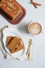 Dutch cake and coffee