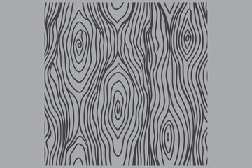 Modern wood grain seamless pattern with intricate textures and abstract line elements, ideal for backgrounds, wallpapers, and textiles, resulting in a visually striking design. Isolated vector illustr