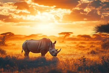 Fototapeta premium rhino