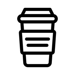 coffee line icon