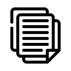 document line icon