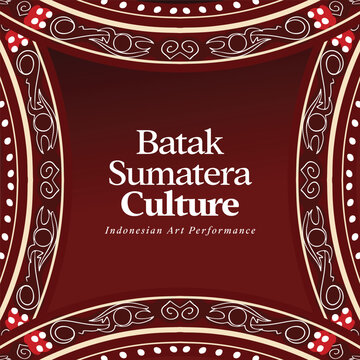 Indonesian Bataknese pattern idea for background