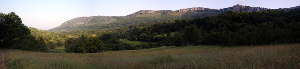 Obraz premium panorama of the mountains
