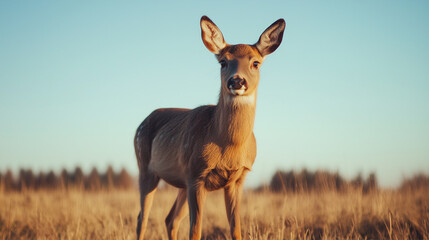 Fototapeta premium giraffe in the wild