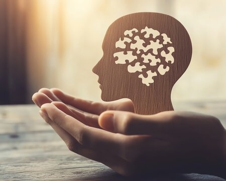 Mental health care therapy concept, psychologist counseling anxiety patient, providing guidance and mental therapy care