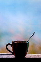 cup of coffee  background