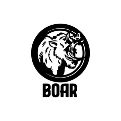 hog boar logo for free