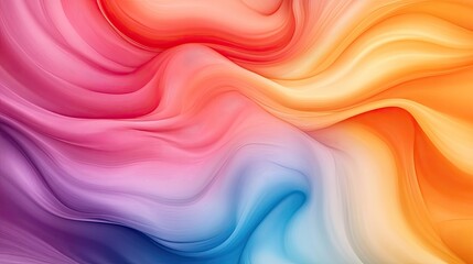 Obraz premium A vibrant abstract background featuring fluid colors that blend seamlessly, creating a feeling of motion and tranquility.
