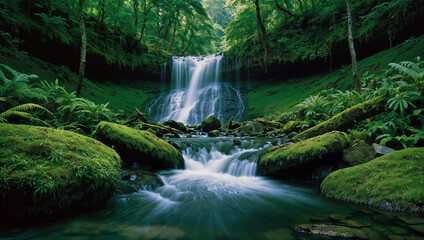 waterfall in the forest