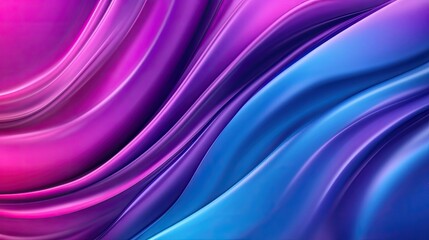 A vibrant wave of colorful textures with smooth transitions between purple and blue, perfect for modern design backgrounds.