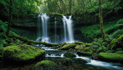 waterfall in the forest