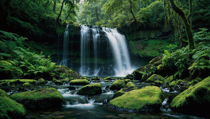 waterfall in the forest