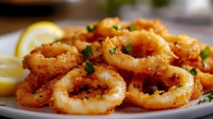 Hispanic Tradition: Sun-Kissed Crispy Calamari with Citrus Accents for Heritage Month