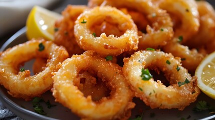 Hispanic Heritage Month: Sunlit Golden Calamari with Citrus and Aromatics