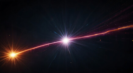 A powerful starburst flare with sharp, pointed rays radiating from the center on a dark background, designed to create a striking and energetic focal point for graphic resources and visual composition