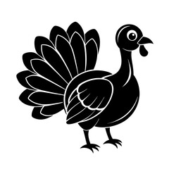 Turkey Silhouette vector art