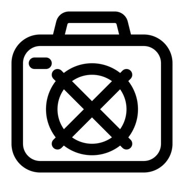 recommend clip art: no camera, forbidden, error, camera, photography outline icon