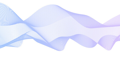 Modern flow  blend carve wave futuristic technology stripe line isolated on white and blue carve line vector background. seamless wave pattern glowing science flowing line graphic template background.