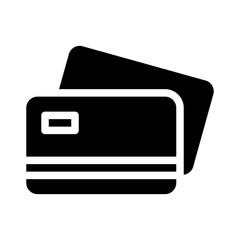 credit card glyph icon