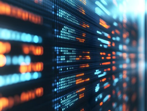 lose up of a stock ticker display showing fluctuat