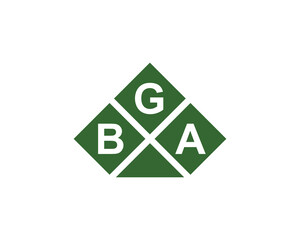 BGA logo design vector template. BGA logo design.
