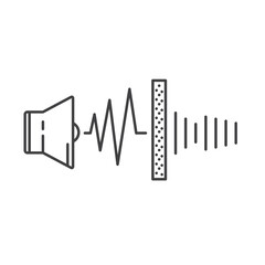 noise reduction filter icon vector element design template
