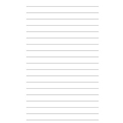 Torn Sheet of Paper From a Workbook. Vector Flat Illustration