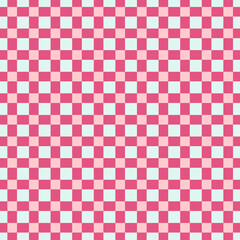 Abstract plaid seamless pattern in pink and white. Vector checkered pattern Tartan, textured seamless gingham for  cloth, flannel shirts, duvet covers, fabric or other autumn winter textile print. 