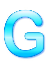 blue font text effect illustration