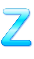 blue font text effect illustration