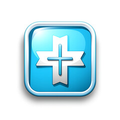 Fototapeta premium 3D medical icon for website 