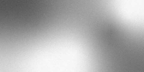 Obraz premium black and white grainy gradient background noise texture