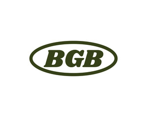 BGB logo design vector template. BGB